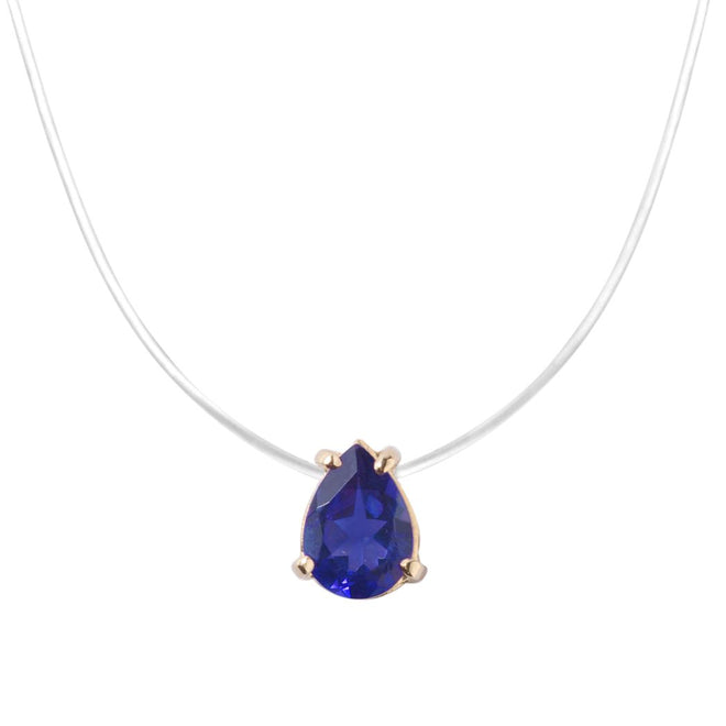 Złoty naszyjnik Invisible Gem