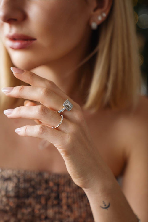 Linea Pavé Ring