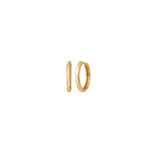 Small Gold Hoop Earrings – Basic Elements